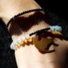 Caotica wolf charm bracelet